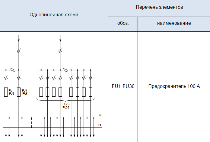 Вру схема электрическая трехфазная